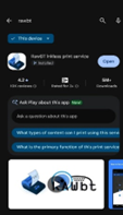 Instal RawBT di Play Store